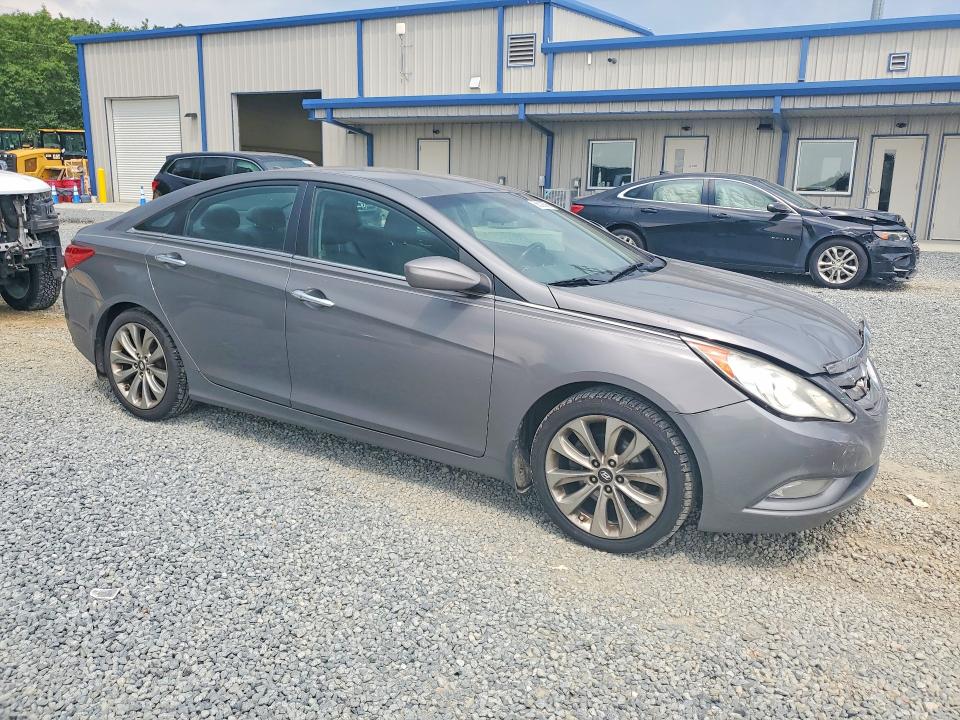 2012 Hyundai Sonata VIN 5NPEC4AC6CH431625 COPART salvage auction — FRONT END, Nc - Salvage Certificate Of Title, sold $1,750 on 2026-07-16 (photo 4)