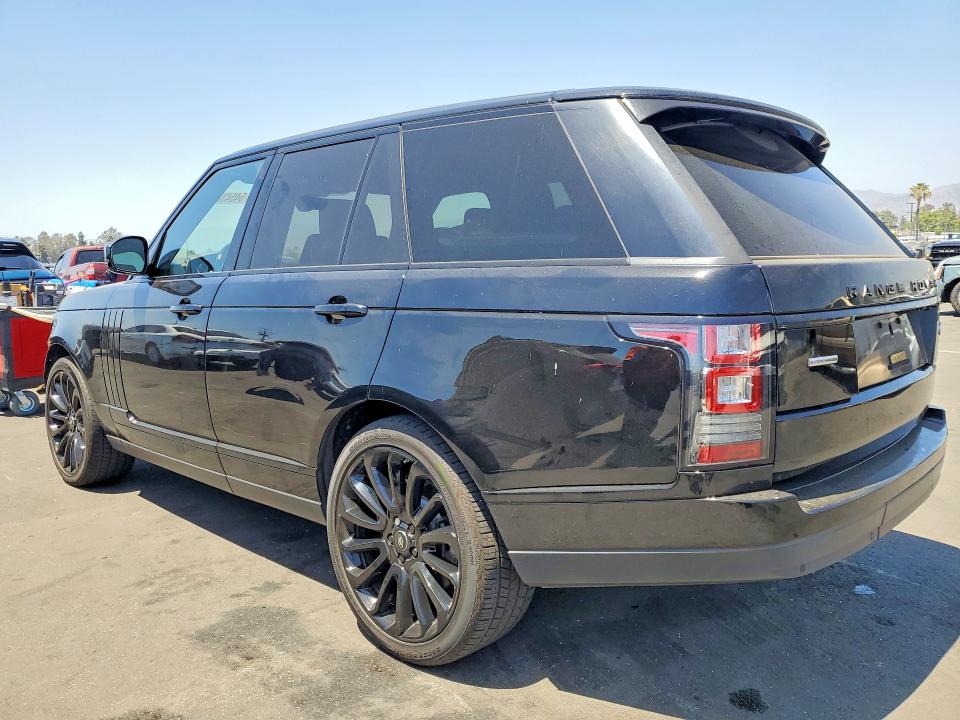 2017 Land rover RANGE ROVER VIN SALGS2FE4HA349068 COPART salvage auction — FRONT END, Ca - Salvage Certificate, sold $11,500 on 2026-07-20 (photo 2)