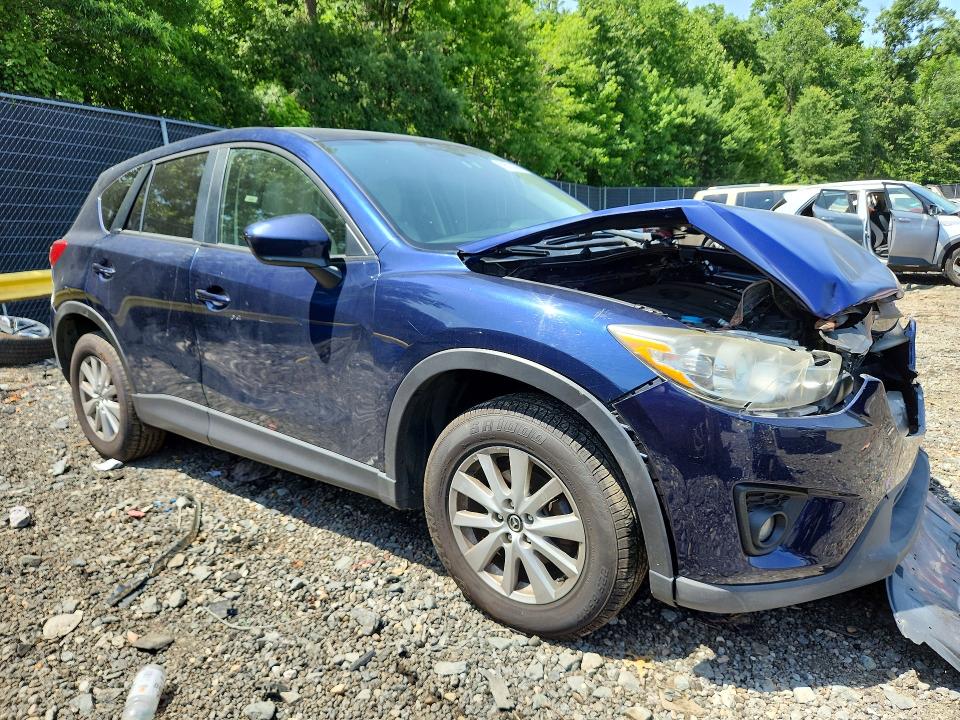2014 Mazda Cx-5 VIN JM3KE4CY4E0303686 COPART salvage auction — FRONT END, Md - Cert Of Salvage > 75% Damage, sold $2,700 on 2026-07-31 (photo 4)