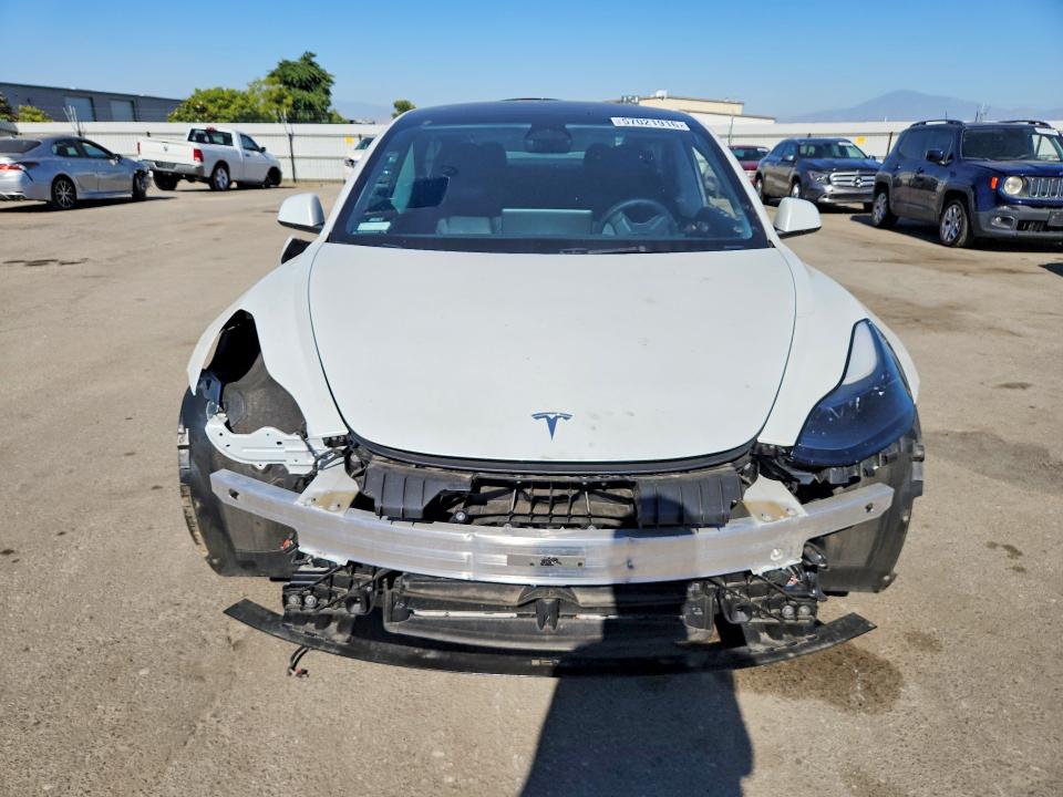 2023 Tesla Model 3 VIN 5YJ3E1EA6PF583983 COPART salvage auction — REAR END, CA - SALVAGE CERTIFICATE, sold $225 on 2026-07-24 (photo 5)