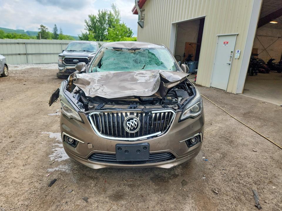 2018 Buick Envision VIN LRBFXCSAXJD054038 COPART salvage auction — FRONT END, Vt - Cert Of Title-Salvage Vehicle, sold $200 on 2026-07-13 (photo 5)