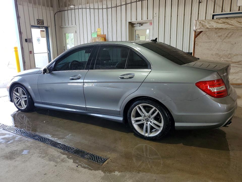 2012 Mercedes-benz C-klasse VIN WDDGF8BB8CR231793 COPART salvage auction — FRONT END, Pa - Certificate Of Salvage, sold $1,550 on 2026-07-13 (photo 2)