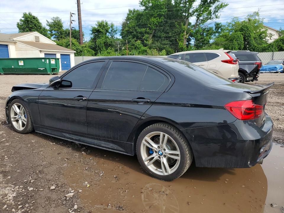 2016 BMW 3er VIN WBA8B7G50GNT14085 COPART salvage auction — FRONT END, Pa - Certificate Of Salvage, sold $11,600 on 2026-08-26 (photo 2)