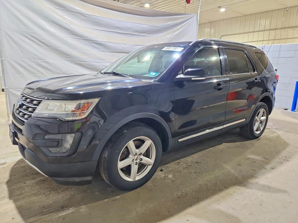 2016 Ford Explorer VIN 1FM5K8D84GGA10753 COPART salvage auction — FRONT END, Nh - Certificate Of Title, sold $1,950 on 2026-07-02 (photo 1)