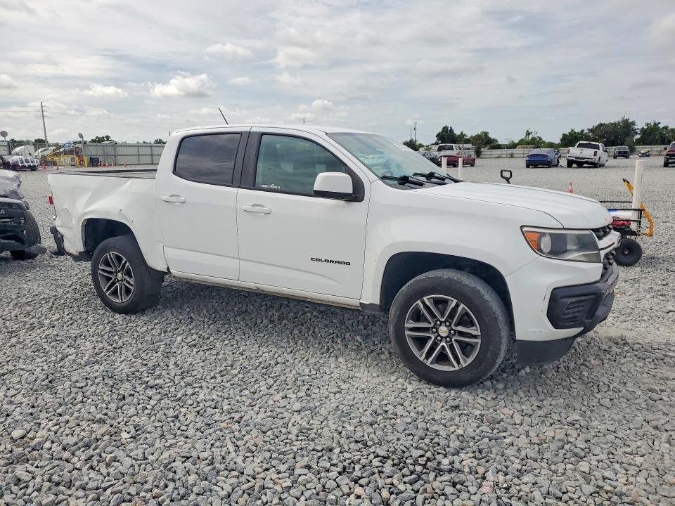 2021 Chevrolet Colorado VIN 1GCGSBENXM1213420 COPART salvage auction — REAR END, Fl - Certificate Of Destruction, sold $6,900 on 2026-07-09 (photo 4)