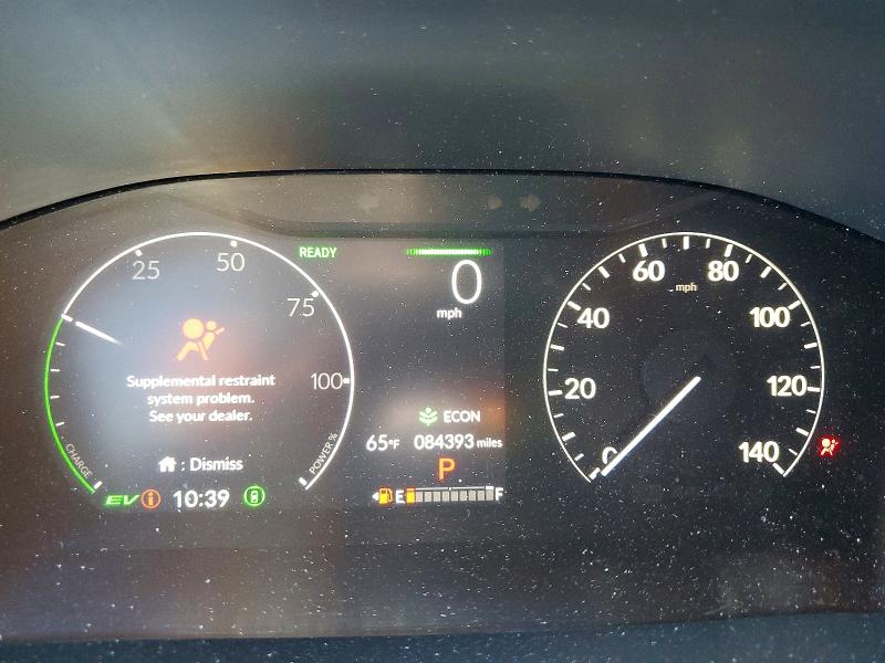 2024 Honda Cr-v VIN 7FARS6H92RE013195 COPART salvage auction — FRONT END, CA - SALVAGE CERTIFICATE, sold $17,000 on 2026-07-15 (photo 9)