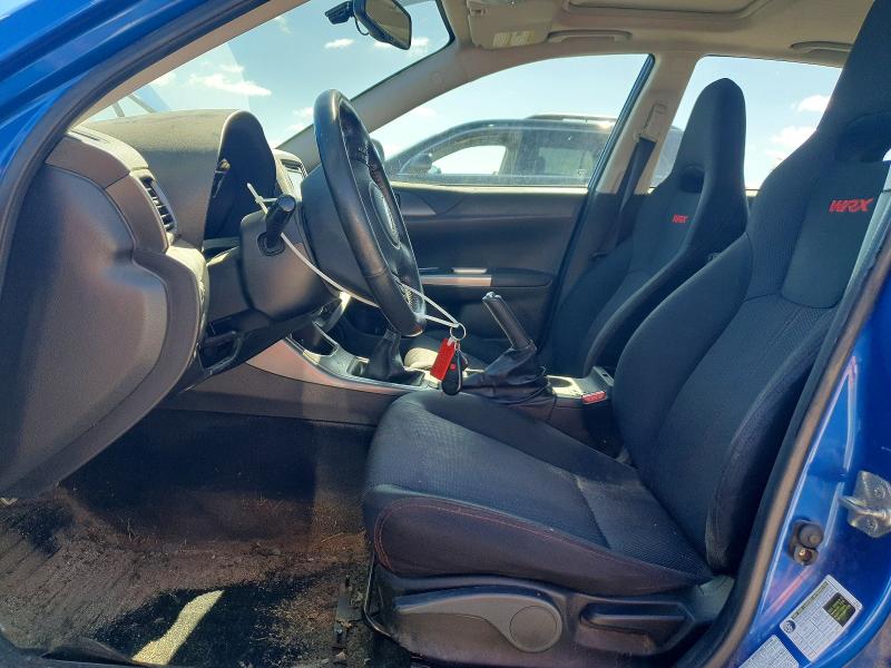 2012 Subaru Wrx VIN JF1GR7E61CG235826 COPART salvage auction — FRONT END, Mi - Certificate Of Title, sold $1,750 on 2026-07-23 (photo 7)