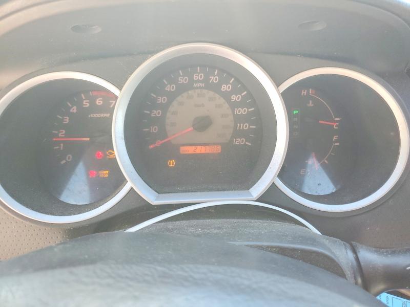 2008 Toyota Tacoma VIN 5TETX22N78Z517689 COPART salvage auction — FRONT END, Nc - Salvage Certificate Of Title, sold $275 on 2026-07-31 (photo 9)