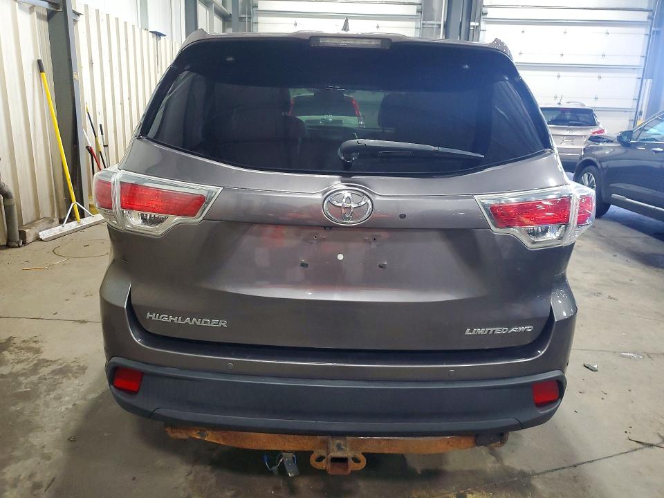 2014 Toyota VIN 5TDDKRFH7ES048662 COPART salvage auction — FRONT END, Mn - Cert Of Title-Salvage, sold $250 on 2026-07-21 (photo 6)