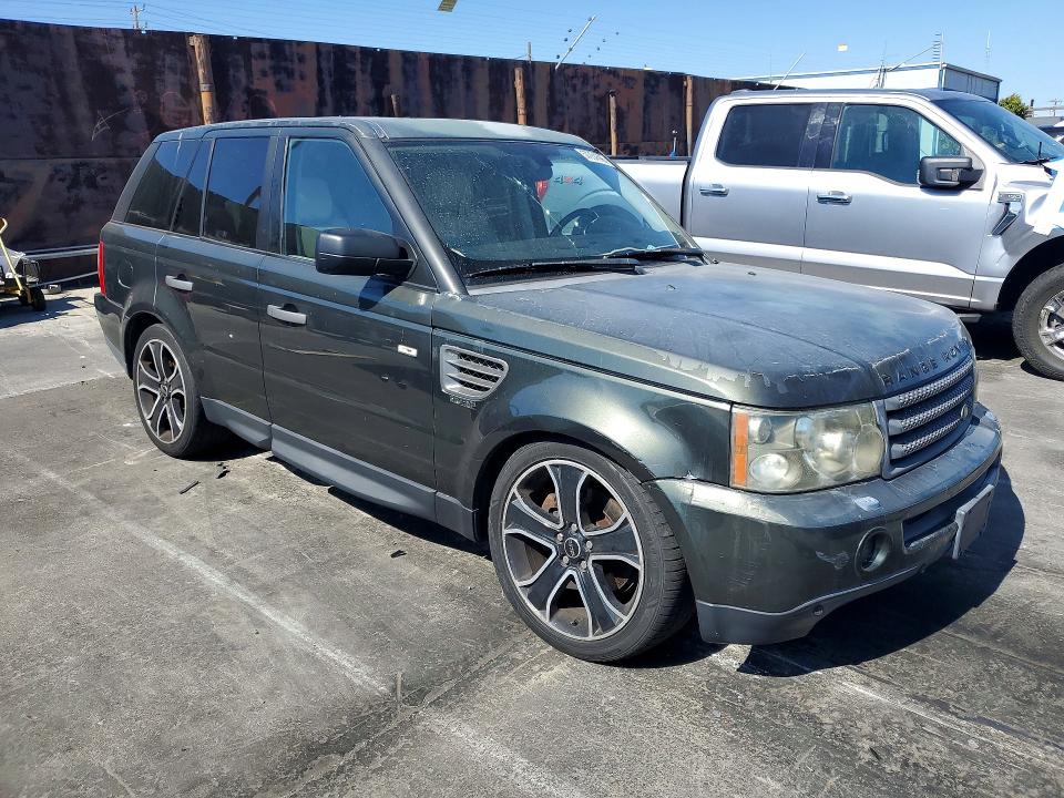2006 Land rover Range rover sport VIN SALSF25486A934708 COPART salvage auction — FRONT END, CA - SALVAGE CERTIFICATE, sold $475 on 2026-07-17 (photo 4)