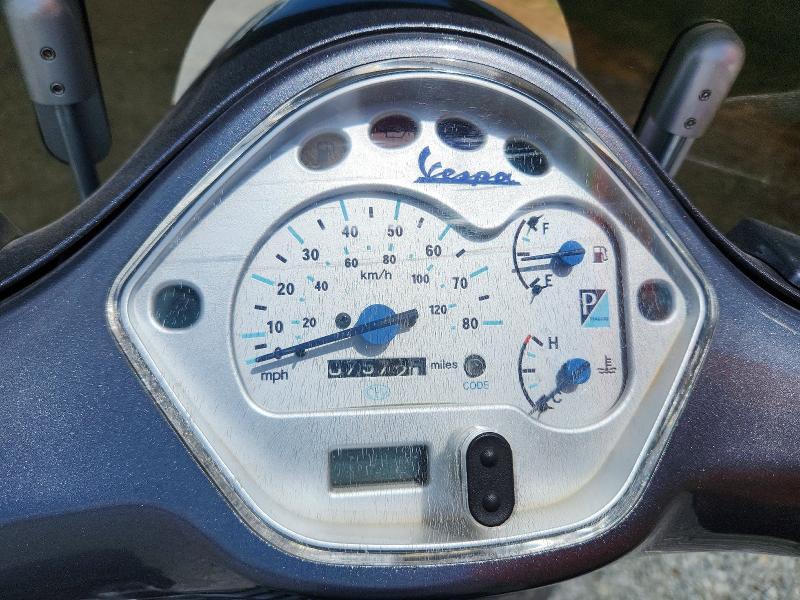 2004 Vespa Granturismo VIN ZAPM319K345001640 COPART salvage auction — MINOR DENT/SCRATCHES, Sc - Dealer Only Clean Title, sold $700 on 2026-07-08 (photo 7)