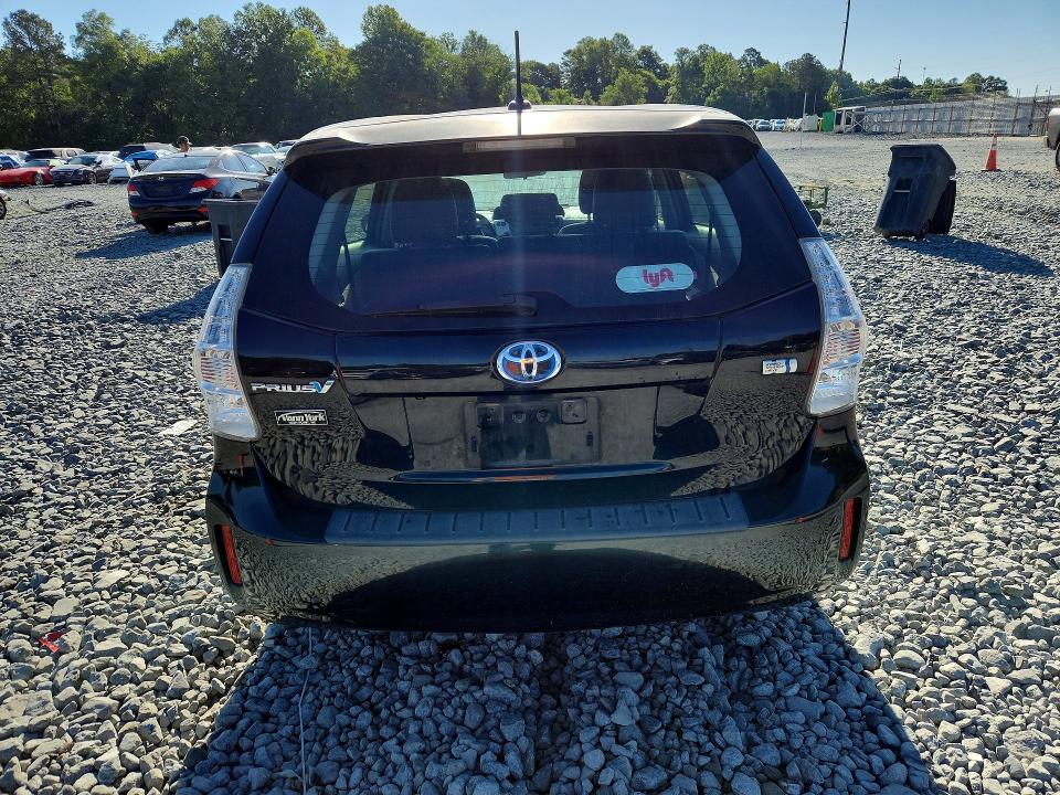 2013 Toyota Prius VIN JTDZN3EU9D3201597 COPART salvage auction — MECHANICAL, Nc - Salvage Certificate Of Title, sold $1,250 on 2026-07-15 (photo 6)