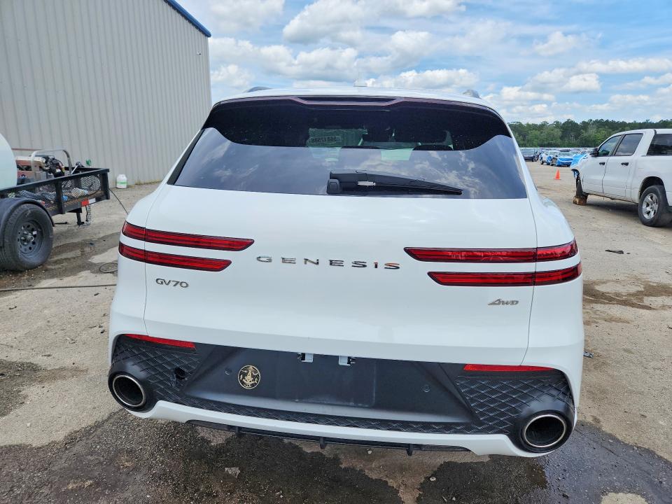 2024 Genesis Gv70 VIN 5NMMADTB5RH006697 COPART salvage auction — FRONT END, Sc - Cert Of Title-Salvage, sold $9,200 on 2026-08-03 (photo 6)