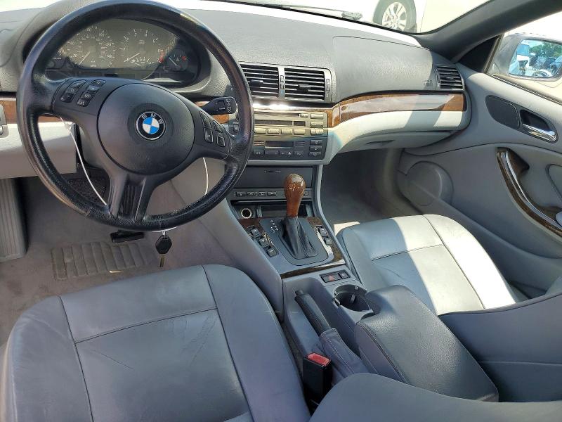 2001 BMW 3er VIN WBABS334X1JY55204 COPART salvage auction — HAIL, Tx - Certificate Of Title, sold $1,600 on 2026-07-13 (photo 8)