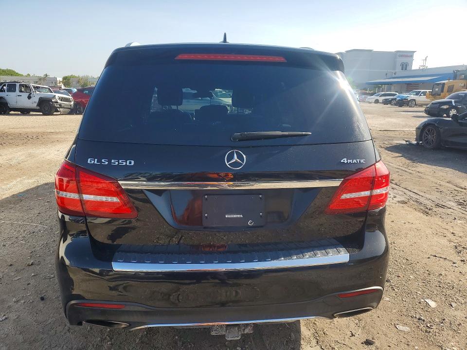2017 Mercedes-benz Gls-klasse VIN 4JGDF7DE6HA937791 COPART salvage auction — FRONT END, Fl - Certificate Of Title, sold $9,500 on 2026-07-28 (photo 6)