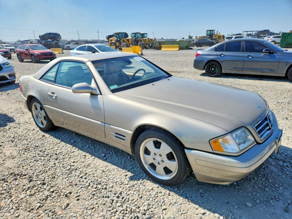 1999 Mercedes-benz Sl-class VIN WDBFA68F2XF186519 COPART salvage auction — REAR END, Co - Salvage Title, sold $5,300 on 2026-07-28 (photo 4)