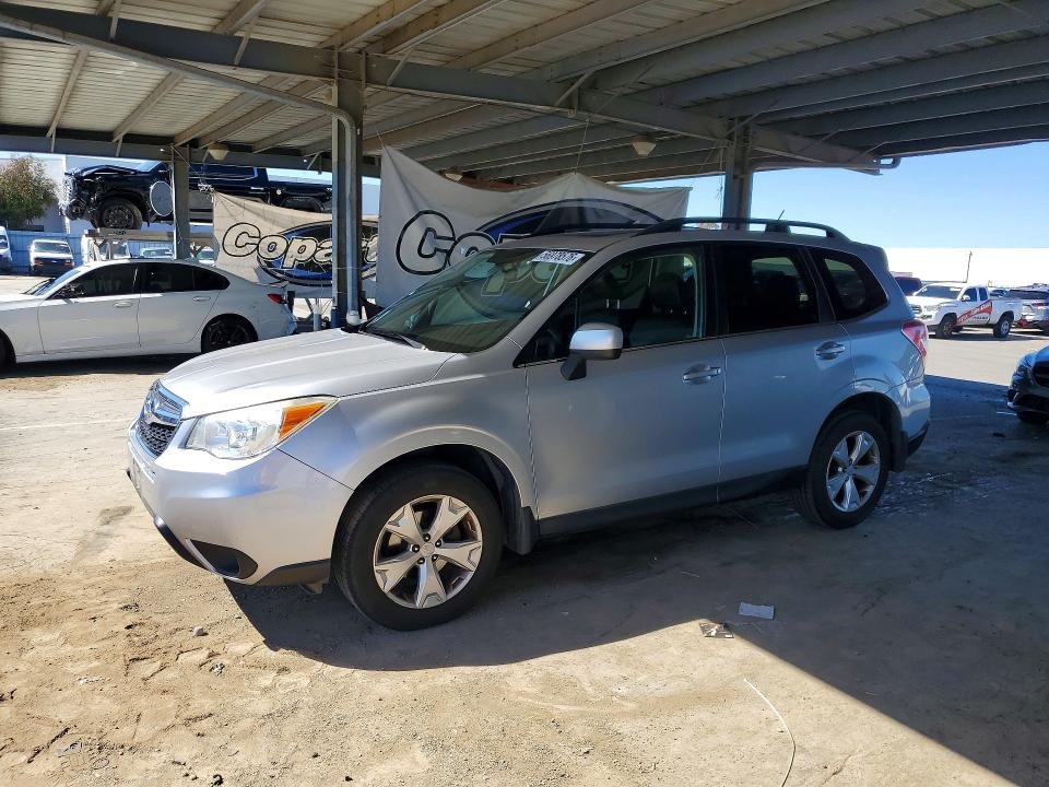 2014 Subaru Forester VIN JF2SJAHCXEH552805 COPART salvage auction — SIDE, Ca - Salvage Certificate, sold $1,700 on 2026-07-07 (photo 1)