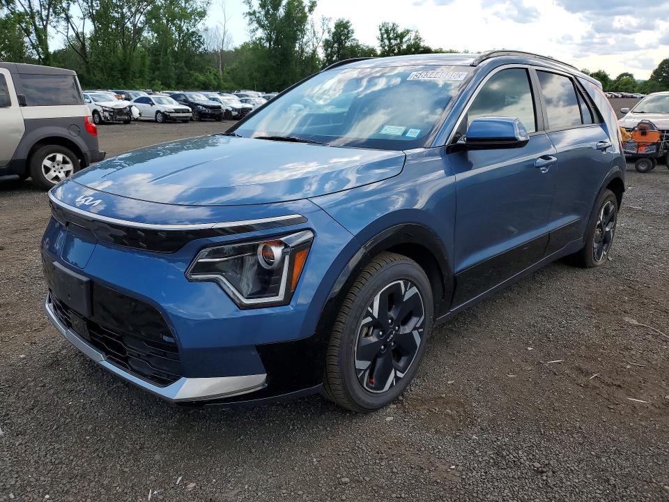 2023 Kia Niro VIN KNDCR3L14P5045934 COPART salvage auction — FRONT END, NY - CERTIFICATE OF TITLE, sold $9,100 on 2026-07-08 (photo 1)