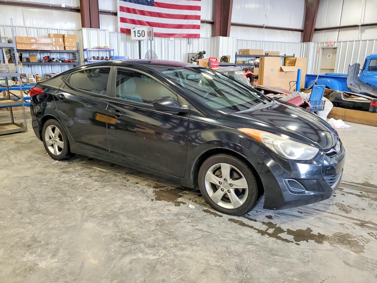 2011 Hyundai Elantra VIN KMHDH4AEXBU143833 COPART salvage auction — Front End, KY - CERT OF TITLE-SALVAGE, sold $375 on 2026-07-02 (photo 4)