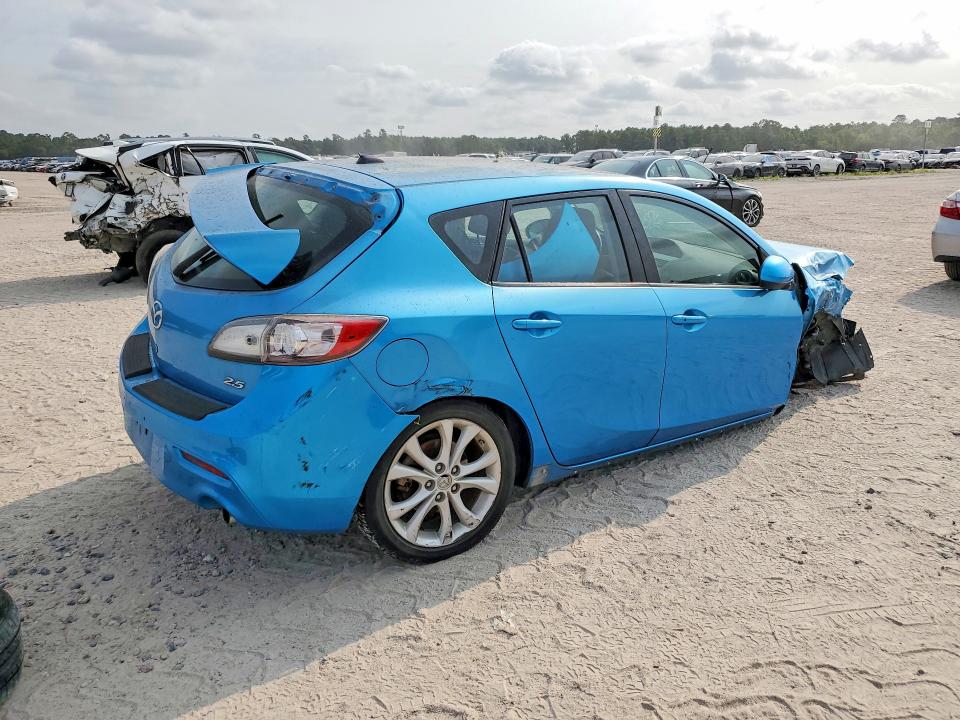 2011 Mazda 3 VIN JM1BL1M53B1364891 COPART salvage auction — FRONT END, TX - SALVAGE VEHICLE TITLE (P), sold $150 on 2026-07-14 (photo 3)