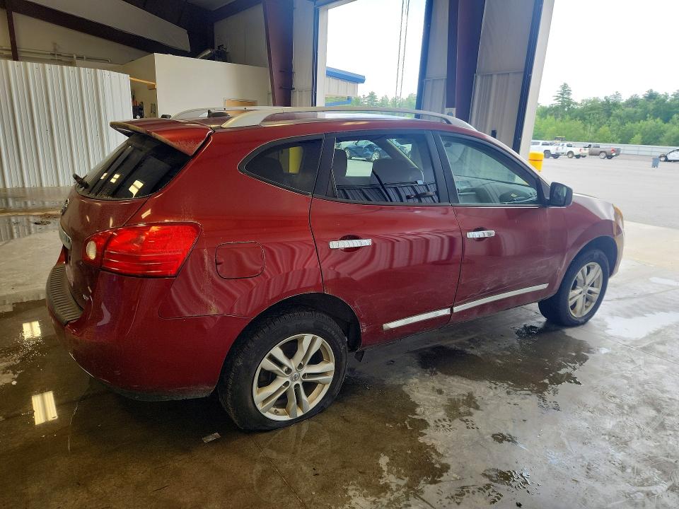 2015 Nissan VIN JN8AS5MVXFW750663 COPART salvage auction — NORMAL WEAR, Me - Certificate Of Title, sold $325 on 2026-07-29 (photo 3)