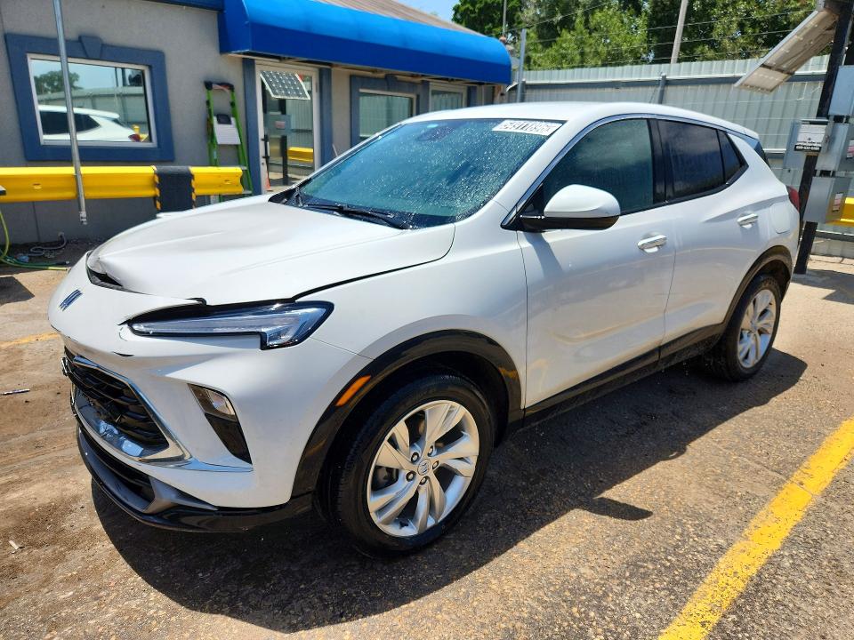 2024 Buick Encore gx VIN KL4AMBS25RB119550 COPART salvage auction — FRONT END, KS - CERTIFICATE OF TITLE, sold $10,300 on 2026-07-14 (photo 1)