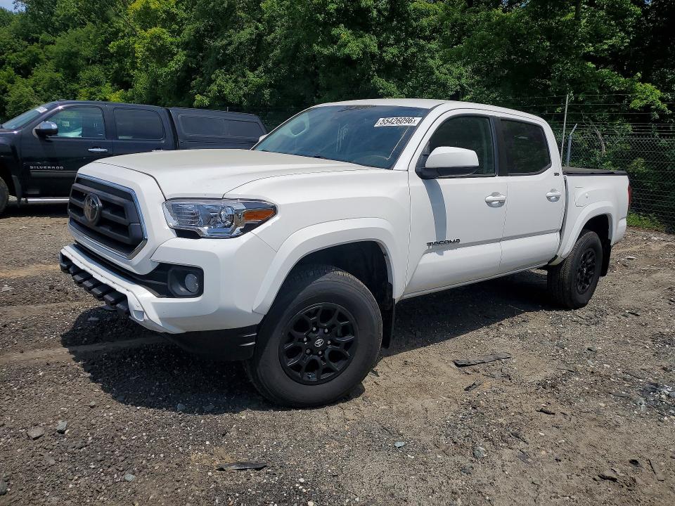 2022 Toyota Tacoma VIN 3TYCZ5AN9NT087660 COPART salvage auction — REAR END, MD - CERT OF SALVAGE > 75% DAMAGE, sold $15,300 on 2026-07-30 (photo 1)