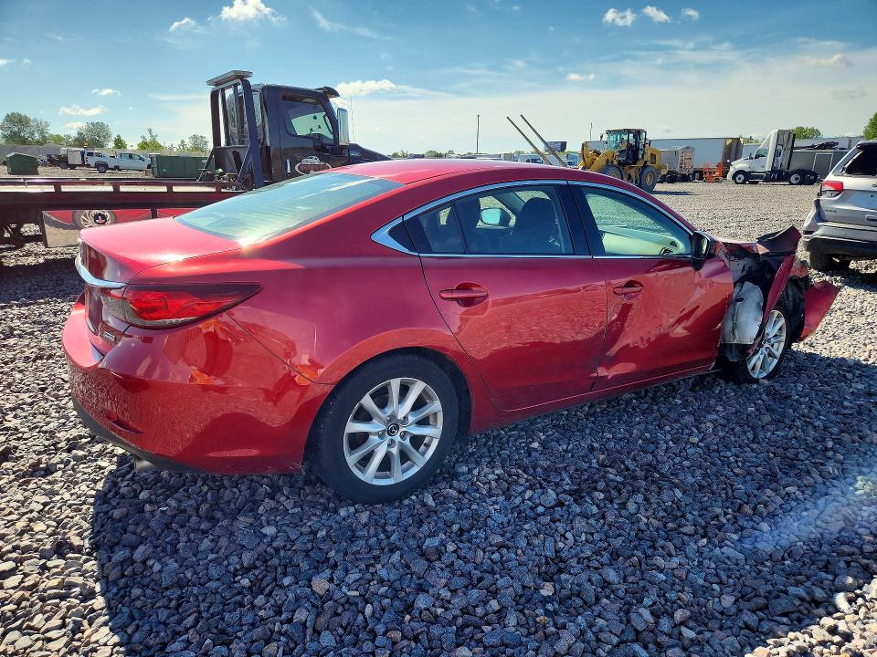 2014 Mazda 6 VIN JM1GJ1U6XE1123063 COPART salvage auction — FRONT END, In - Cert Of Title-Salvage Title, sold $1,375 on 2026-07-25 (photo 3)