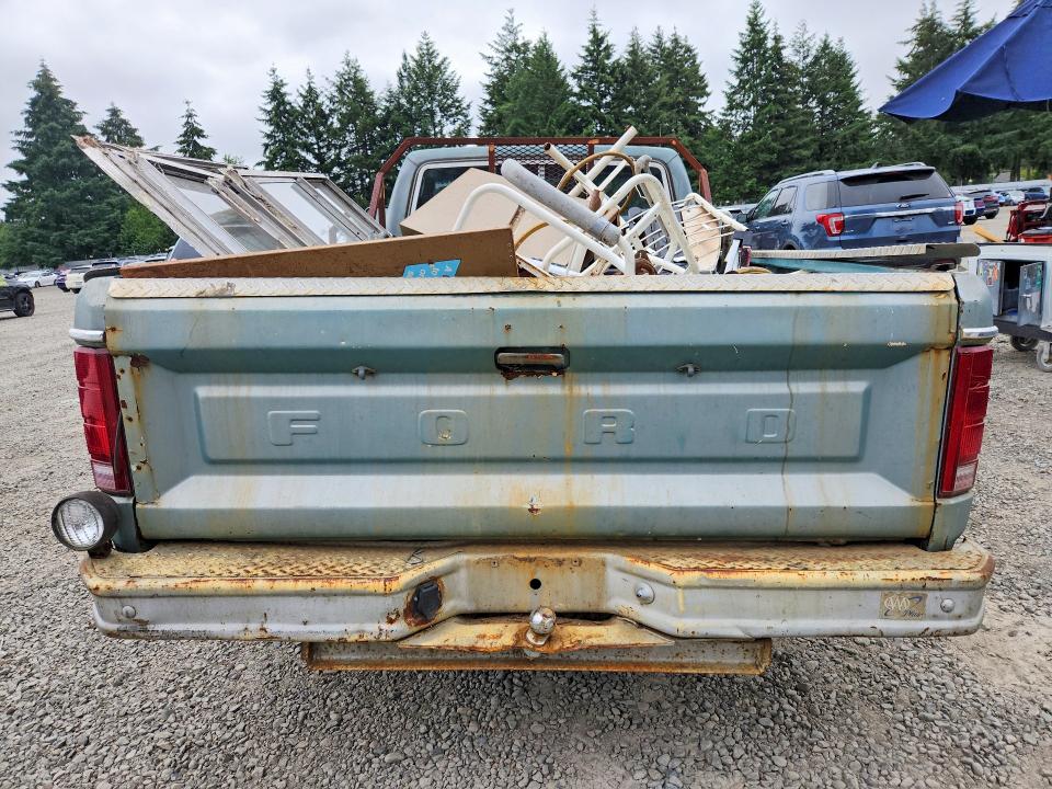 1983 Ford F-250 VIN 1FTHF25G1DPA37624 COPART salvage auction — FRONT END, Wa - Bill Of Sale, sold $150 on 2026-07-07 (photo 6)