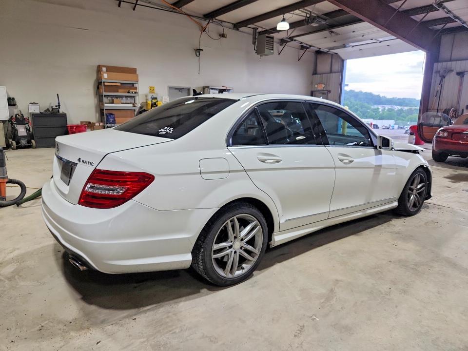2013 Mercedes-benz VIN WDDGF8AB4DR295607 COPART salvage auction — FRONT END, Pa - Certificate Of Salvage, sold $1,900 on 2026-07-17 (photo 3)