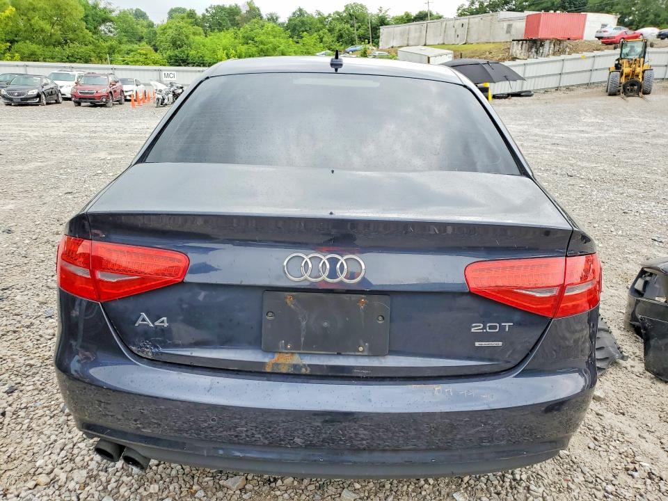 2013 Audi A4 VIN WAUFFAFL8DN006327 COPART salvage auction — FRONT END, OH - CERT OF TITLE-SALVAGE (P), sold $500 on 2026-07-31 (photo 6)