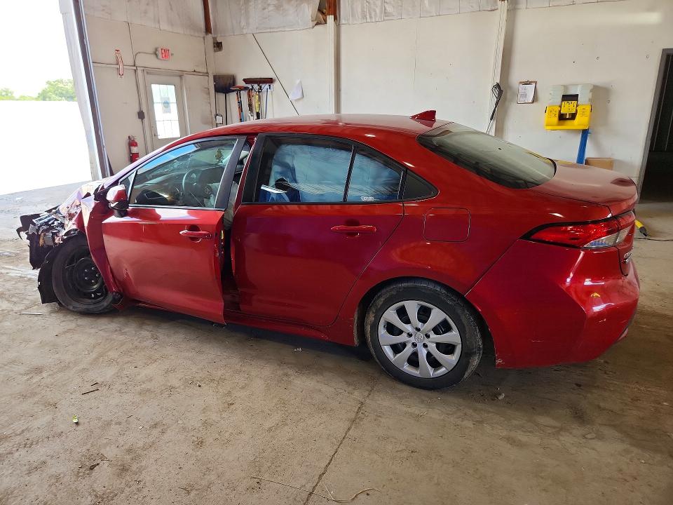 2021 Toyota Corolla VIN 5YFEPMAE3MP214298 COPART salvage auction — FRONT END, Ky - Cert Of Title-Salvage, sold $175 on 2026-07-27 (photo 2)