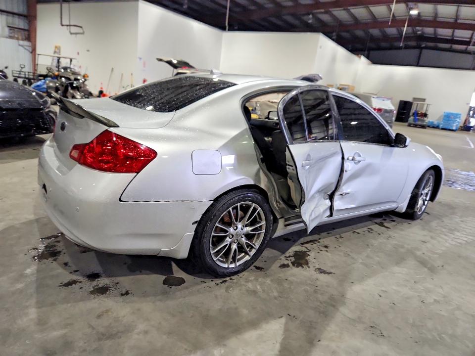 2012 Infiniti G VIN JN1CV6AP0CM622515 COPART salvage auction — SIDE, Fl - Cert Of Title Slvg Rebuildable, sold $450 on 2026-07-13 (photo 3)