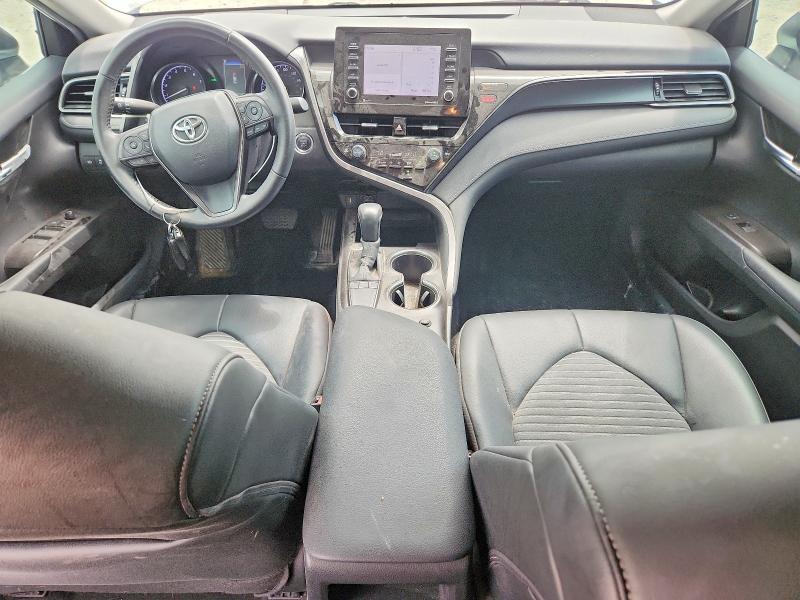 2022 Toyota Camry VIN 4T1T11AKXNU658193 COPART salvage auction — WATER/FLOOD, TX - SALVAGE TITLE-FLOOD DAMAGE, sold $9,500 on 2026-07-02 (photo 8)