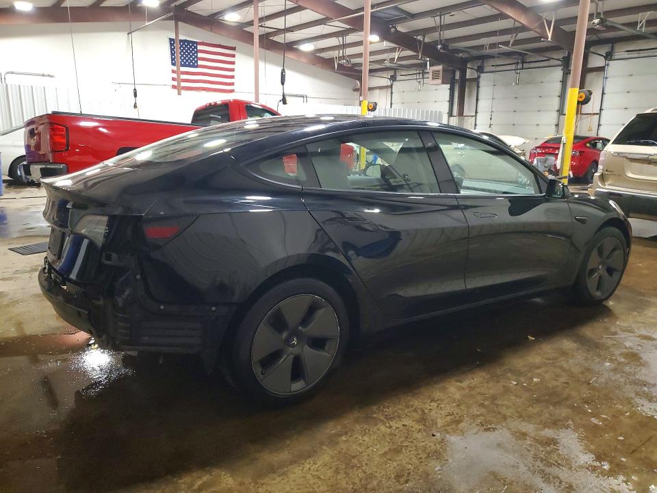 2023 Tesla Model 3 VIN 5YJ3E1EA9PF548130 COPART salvage auction — SIDE, Pa - Certificate Of Salvage, sold $9,600 on 2026-07-07 (photo 3)