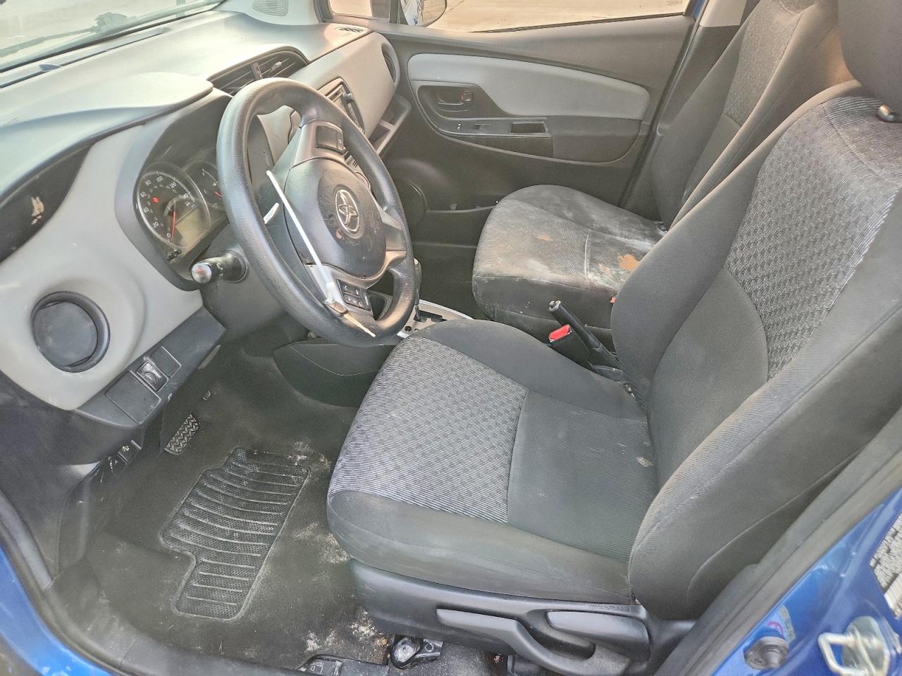 2017 Toyota Yaris VIN VNKKTUD32HA083374 COPART salvage auction — Front End, TX - SALVAGE VEHICLE TITLE, sold $3,250 on 2026-07-09 (photo 7)