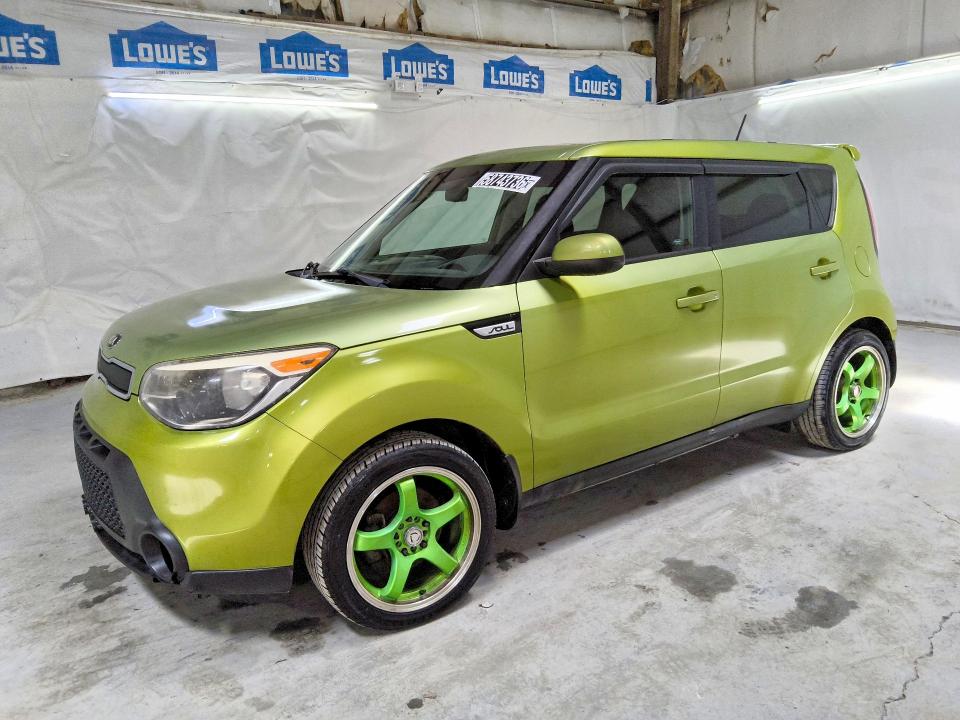 2015 Kia Soul VIN KNDJN2A22F7791410 COPART salvage auction — MECHANICAL, TN - CERTIFICATE OF TITLE, sold $225 on 2026-07-28 (photo 1)