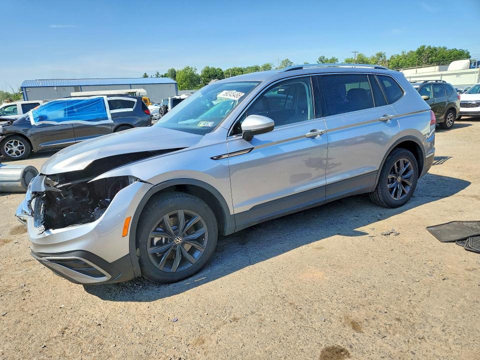 2024 Volkswagen Tiguan VIN 3VV2B7AX6RM154277 COPART salvage auction — FRONT END, Pa - Certificate Of Salvage, sold $7,400 on 2026-07-31 (photo 1)
