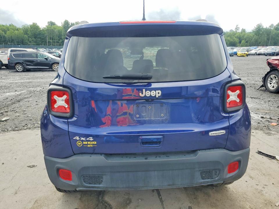 2021 Jeep VIN ZACNJDBB3MPM22236 COPART salvage auction — FRONT END, Pa - Certificate Of Salvage, sold $750 on 2026-08-05 (photo 6)