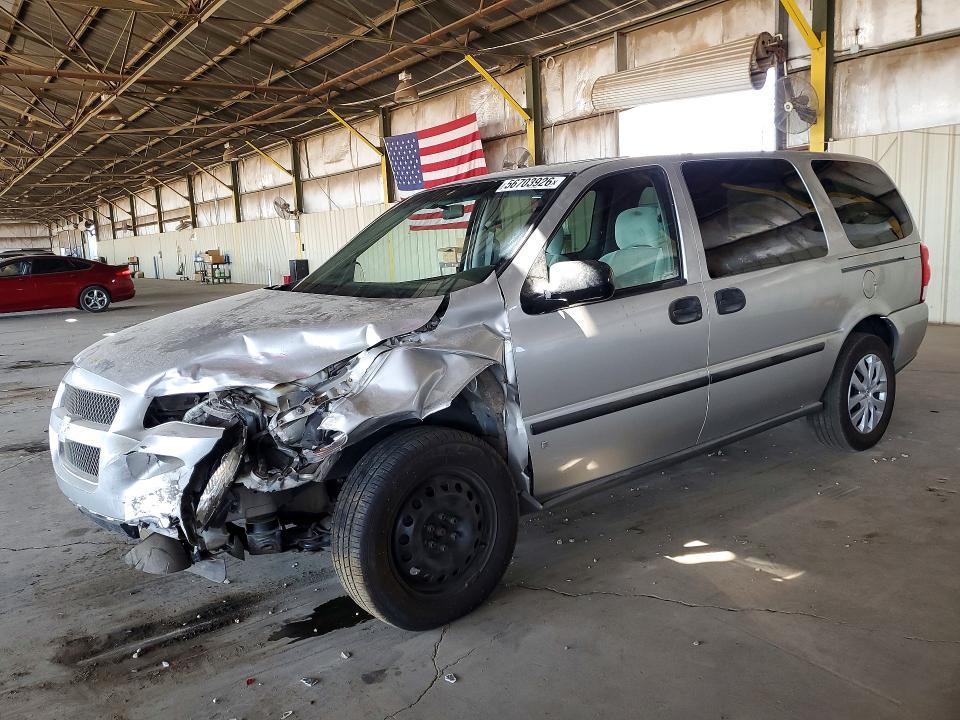 2007 Chevrolet Uplander VIN 1GNDV23W77D181980 COPART salvage auction — FRONT END, Az - Certificate Of Title, sold $475 on 2026-08-03 (photo 1)