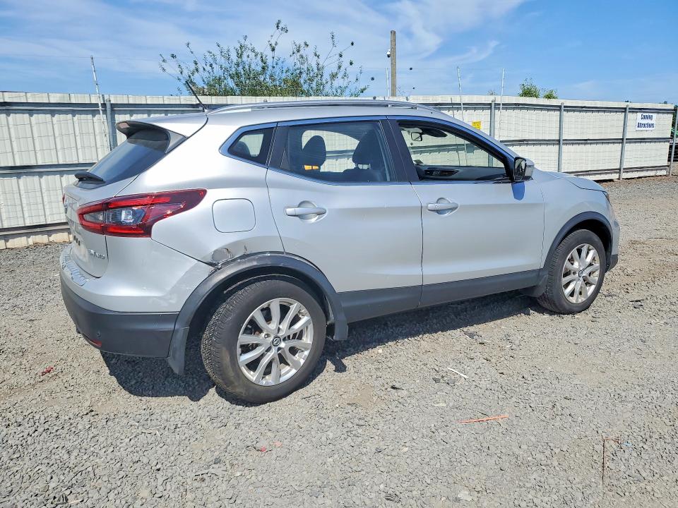 2021 Nissan Rogue VIN JN1BJ1BW3MW448977 COPART salvage auction — REAR END, Nj - Cert Of Title-Salvage, sold $4,600 on 2026-07-31 (photo 3)