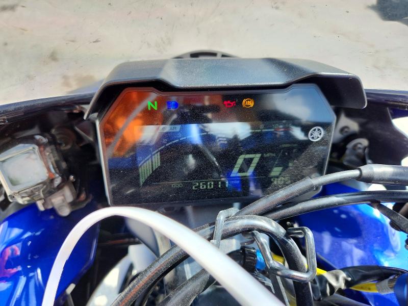 2022 Yamaha Yzfr7 VIN JYARM38EXNA003725 COPART salvage auction — ALL OVER, TX - SALVAGE VEHICLE TITLE (P), sold $1,050 on 2026-07-30 (photo 7)