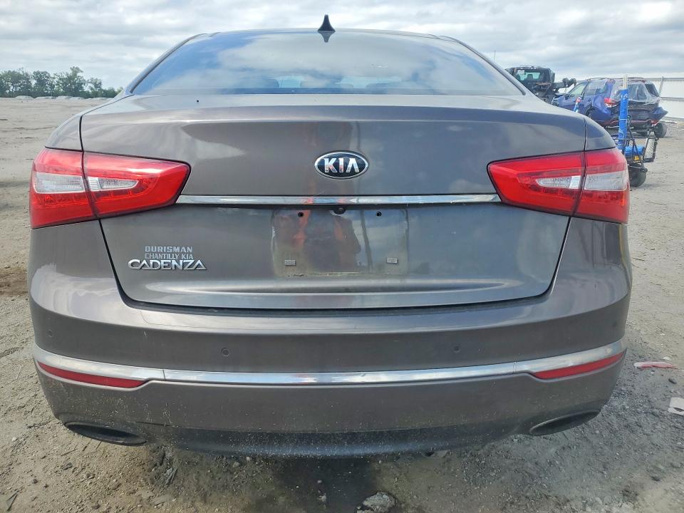 2015 Kia VIN KNALN4D75F5168254 COPART salvage auction — FRONT END, Va - Cert Of Title - Salvage, sold $1,750 on 2026-07-08 (photo 6)