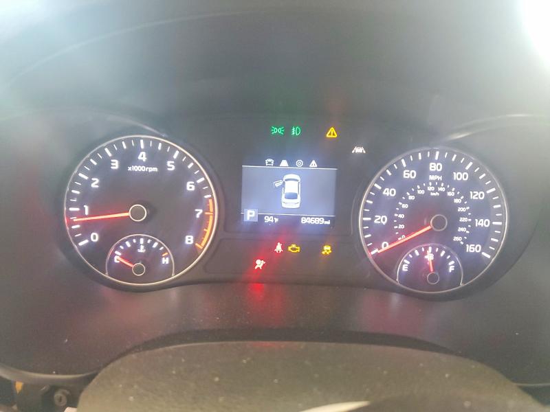 2019 Kia Optima VIN 5XXGT4L34KG284950 COPART salvage auction — FRONT END, Tx - Salvage Vehicle Title, sold $1,550 on 2026-07-31 (photo 9)