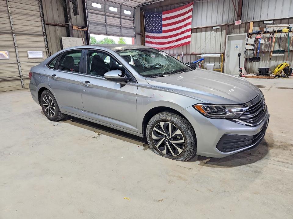 2023 Volkswagen Jetta VIN 3VW5M7BU1PM012083 COPART salvage auction — HAIL, Mo - Salvage Certificate Of Title, sold $7,500 on 2026-07-27 (photo 4)