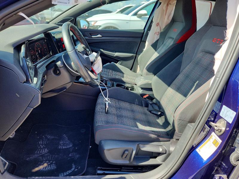 2024 Volkswagen Gti VIN WVWSA7CD3RW179206 COPART salvage auction — FRONT END, Fl - Cert Of Title Slvg Rebuildable, sold $12,900 on 2026-08-05 (photo 7)