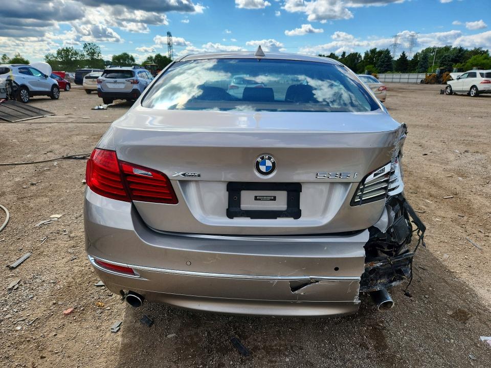2015 BMW VIN WBA5B3C5XFD544271 COPART salvage auction — REAR END, Il - Salvage Certificate, sold $0 on 2026-10-06 (photo 6)