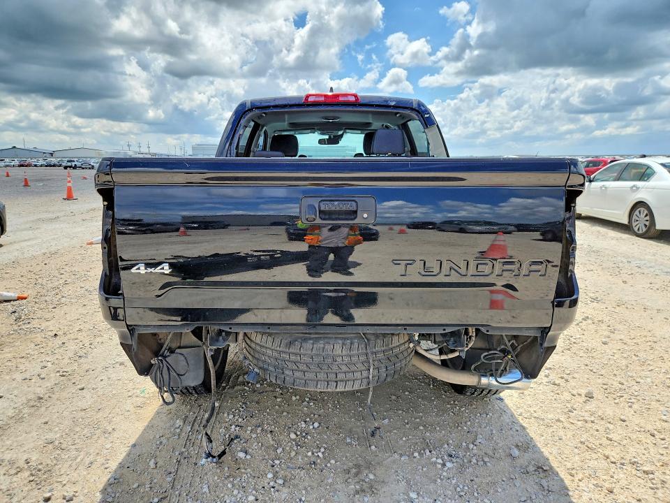 2020 Toyota Tundra VIN 5TFHY5F16LX885664 COPART salvage auction — REAR END, Tx - Salvage Vehicle Title, sold $12,200 on 2026-07-23 (photo 6)