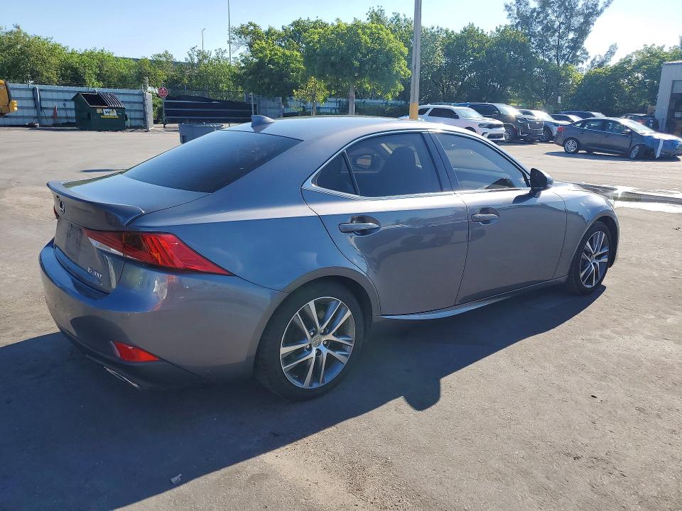 2018 Lexus Is VIN JTHBA1D22J5078905 COPART salvage auction — FRONT END, FL - CERT OF TITLE SLVG REBUILDABLE, sold $6,600 on 2026-07-22 (photo 3)
