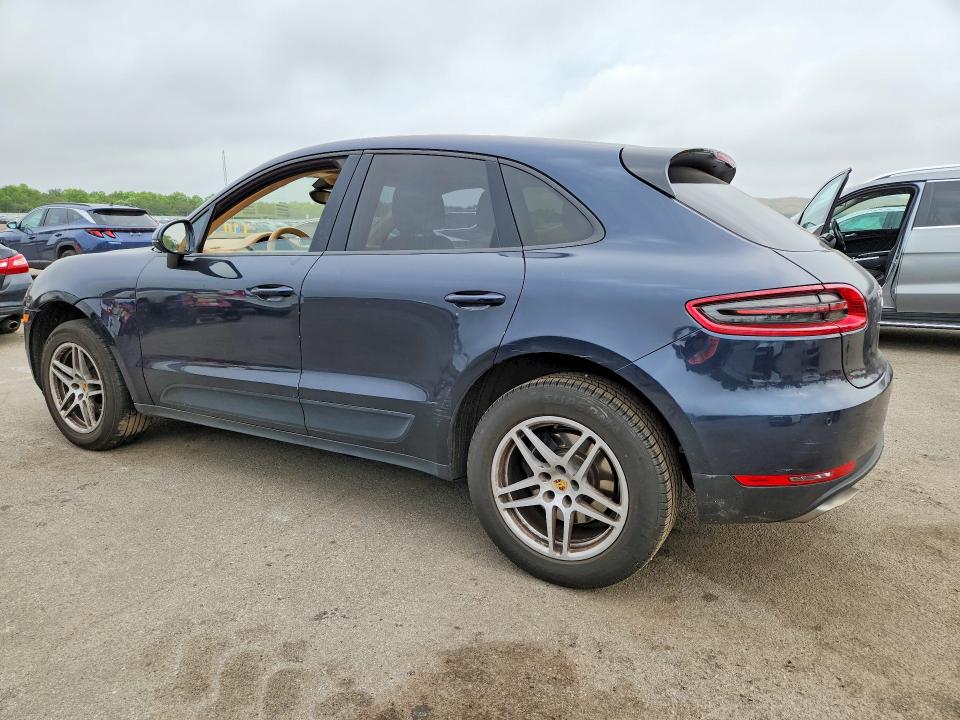 2017 Porsche Macan VIN WP1AA2A58HLB02677 COPART salvage auction — MECHANICAL, NY - CERTIFICATE OF TITLE, sold $7,400 on 2026-07-08 (photo 2)